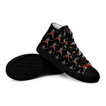 Custom Anthony "KILT" Geathers Men’s high top canvas shoes