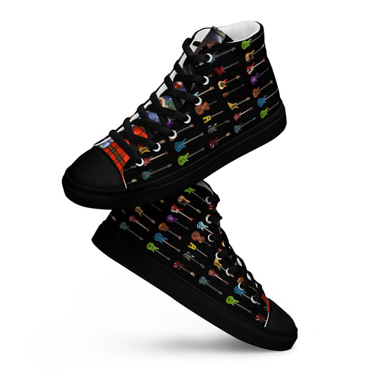 Men’s high top Bass guitar Sneakers