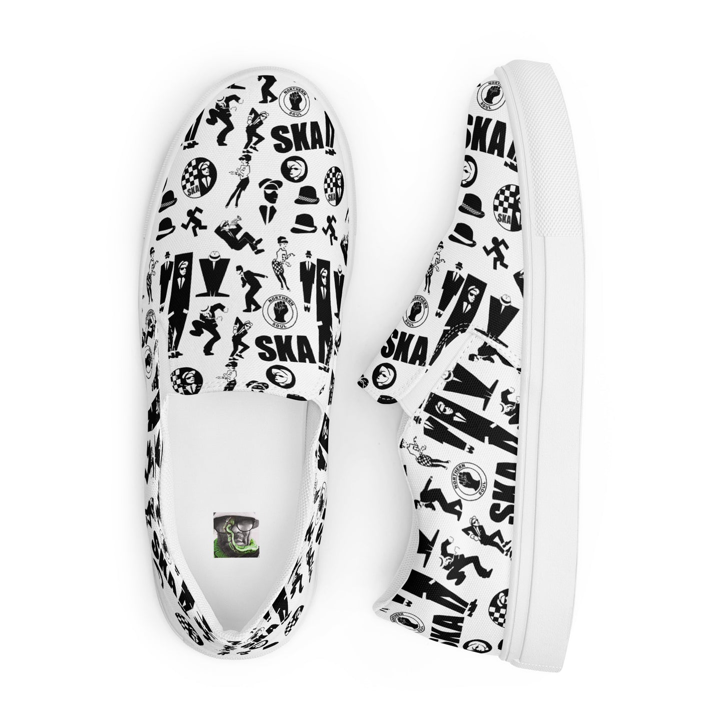 Men’s Slip-on SKA Canvas Sneakers