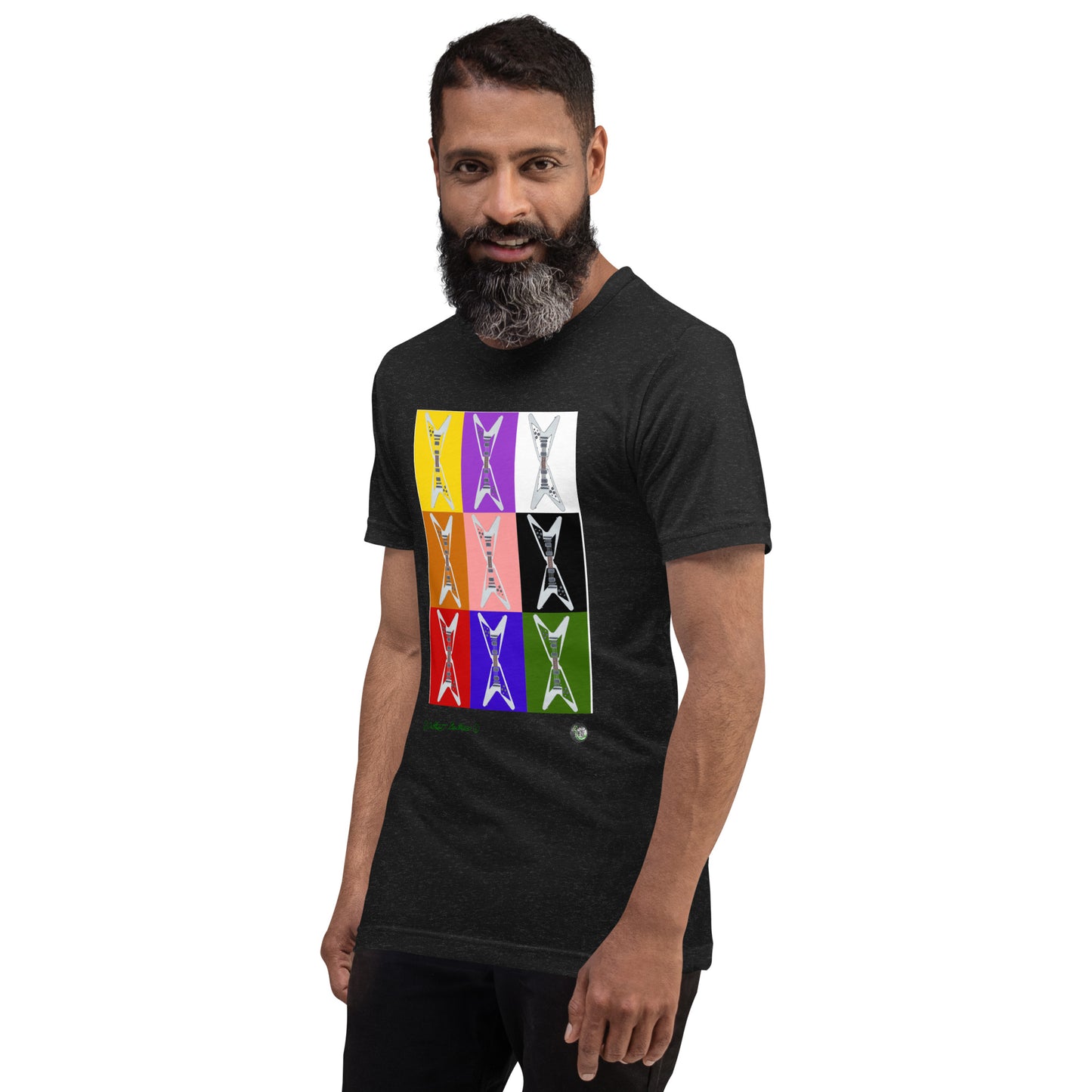 Flying Colors Flying V Guitar Unisex t-shirt