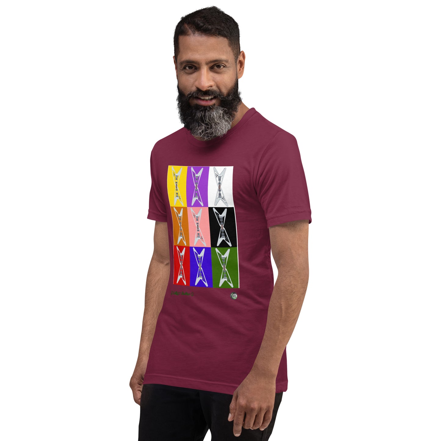 Flying Colors Flying V Guitar Unisex t-shirt