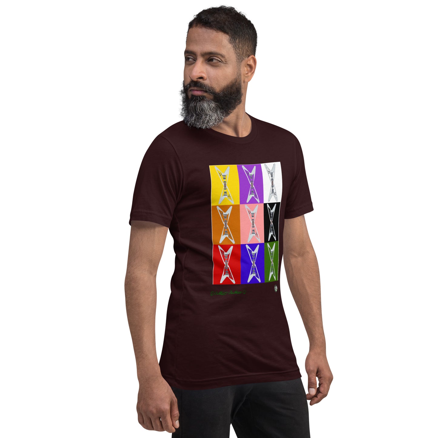 Flying Colors Flying V Guitar Unisex t-shirt