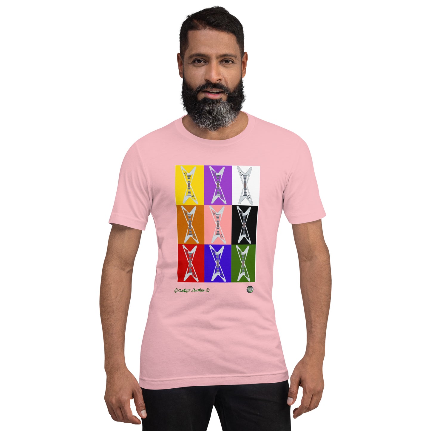 Flying Colors Flying V Guitar Unisex t-shirt