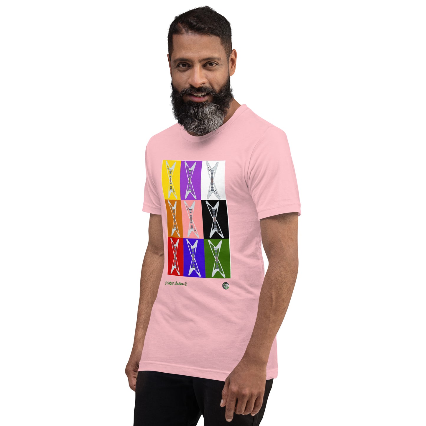 Flying Colors Flying V Guitar Unisex t-shirt