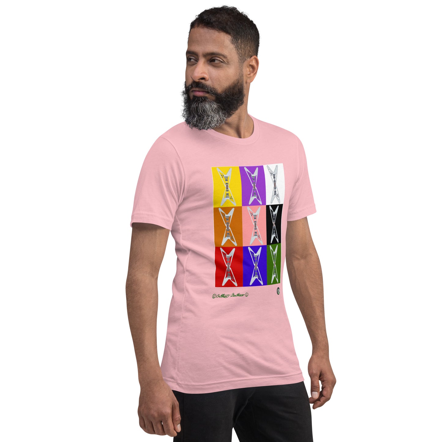 Flying Colors Flying V Guitar Unisex t-shirt