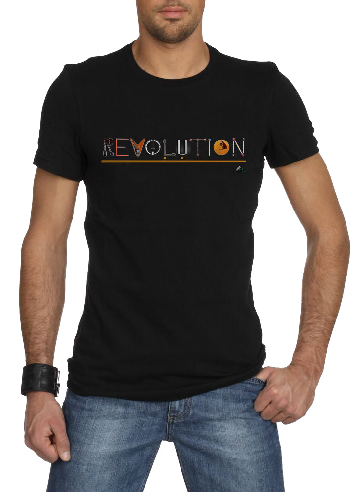 REVOLUTION Men's Short-Sleeve T-Shirt
