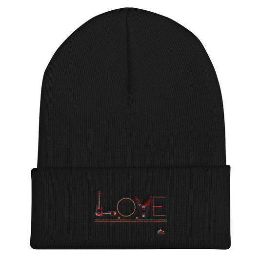 LOVE Cuffed Beanie