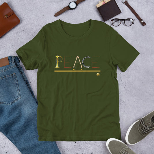 PEACE Short-Sleeve Unisex T-Shirt